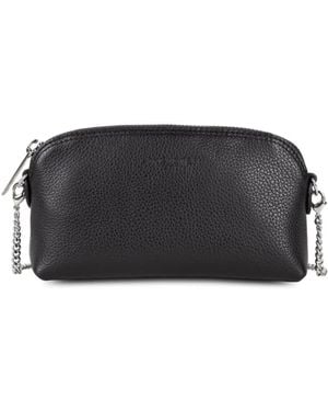 Lancaster Paris Pm Leder Münzgeldbörse Schwarz
