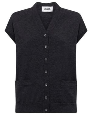 Alpha Studio Gilet Timeless - Zwart