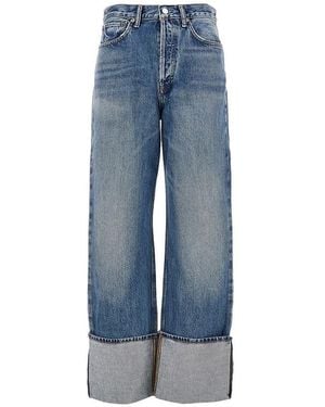 Agolde Big Cuff Jean - Blau
