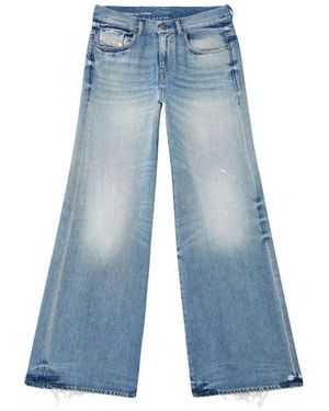 DIESEL Wide Jeans - Blue