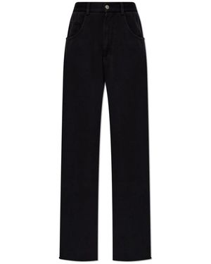 MM6 by Maison Margiela Straight Jeans - Black