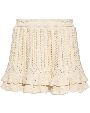 Isabel Marant Skirt Nelle - Naturel