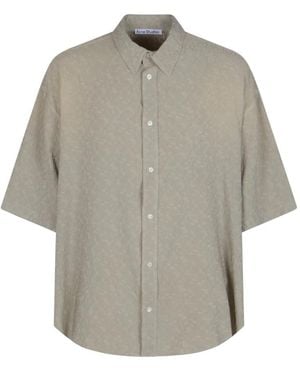 Acne Studios Short Sleeve Shirts - Grey