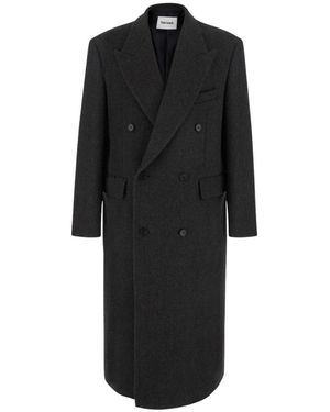 Tonywack Double-Breasted Coats - Negro