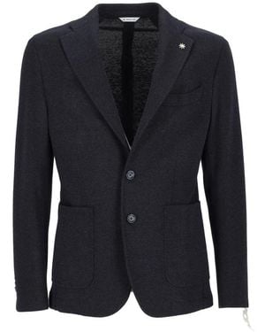 Manuel Ritz Stilvolle Jacke - Blau