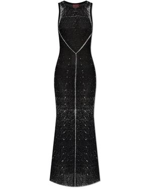 DIESEL Jurk M-Rab - Zwart