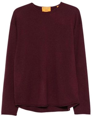 Guest In Residence Round-Neck Knitwear - Purple
