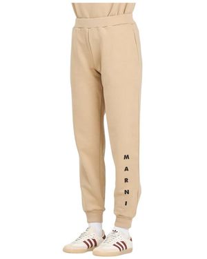 Marni Sportliche Hose Für Frauen - Natur