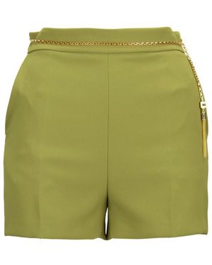 Elisabetta Franchi Casual Shorts - Green