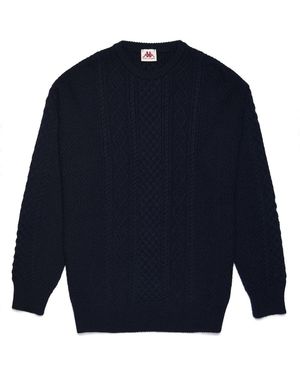 Kappa Round-Neck Knitwear - Blue