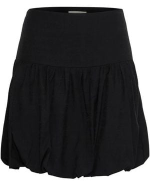 Ichi Short Skirts - Black