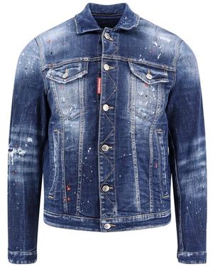 DSquared² Denim Jackets - Blu