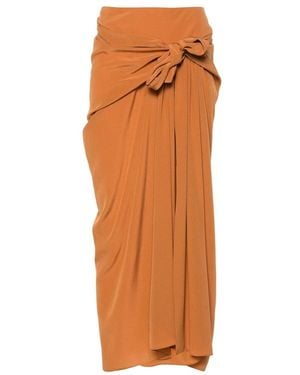Ermanno Scervino Maxi Skirts - Naranja