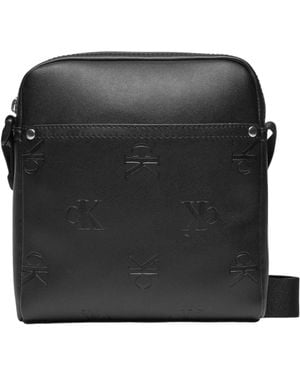 Calvin Klein Minimalistische Crossbody-Tasche - Schwarz