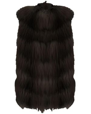 OLIVIA V. Vests - Negro