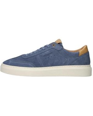 Mazzeltov Schoenen ,Blauw ,Leer Dublin 1-O