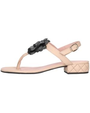 Pretty Ballerinas Flat Sandals - Rose