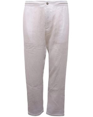 Alpha Studio Cropped Pants - Gray