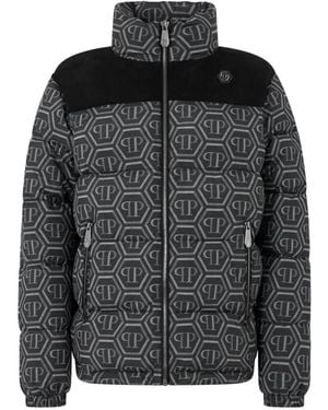 Philipp Plein Jacket Monogram - Zwart