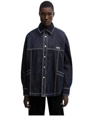 WRSTBHVR Denim Shirts - Bleu
