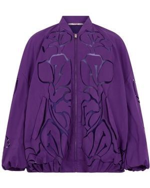 Valentino Garavani Bomber Jackets - Purple