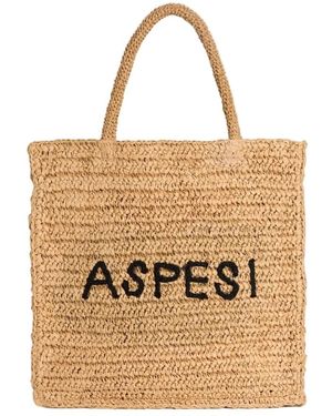 Aspesi Tote Bags - Neutro