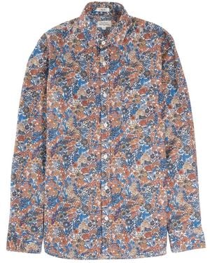 Hartford Casual Shirts - Blauw