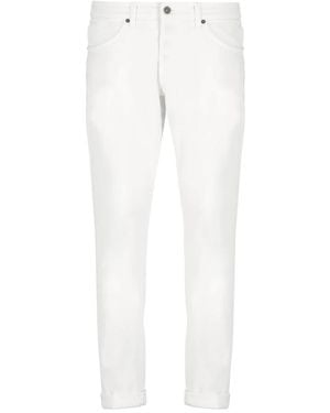 Dondup Slim-Fit Trousers - White