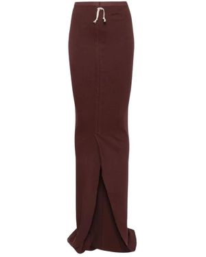 Rick Owens Maxi Skirts - Marrón