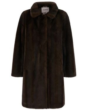 VALENTINI 1972 Faux Fur & Shearling Jackets - Negro
