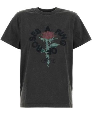 Ganni T-Shirts - Black