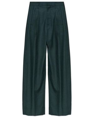 Victoria Beckham Wide Trousers - Green