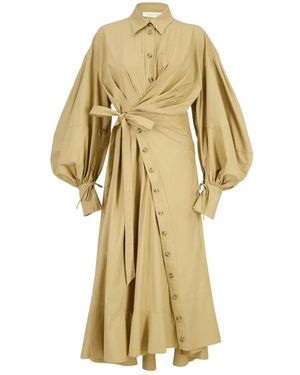 Zimmermann Rebellion Midi Jurk - Metallic