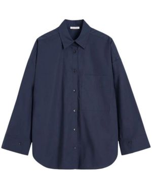 By Malene Birger Derris Cotton Shirt - Blauw