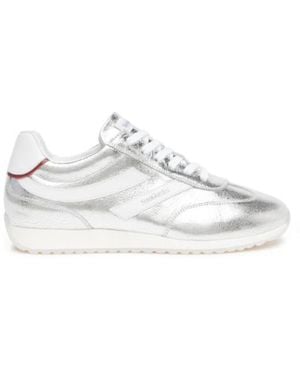 Nero Giardini Crack Metal Leder Sneaker - Weiß