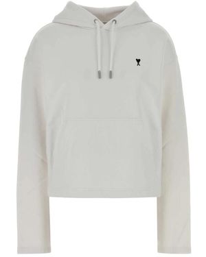 Ami Paris Hoodies - Grey