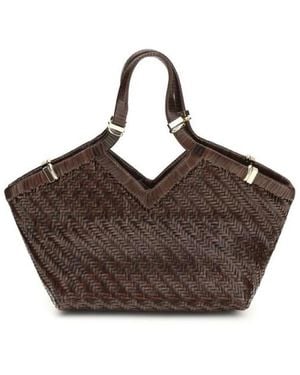 Benedetta Bruzziches Shopping Bags - Brown