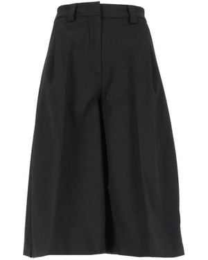Thelatest Cropped-Hose - Schwarz