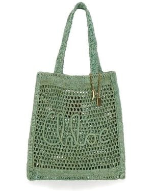 Chloé Tote Bags - Vert