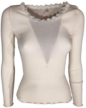 Lisanza Round-Neck Knitwear - Gris