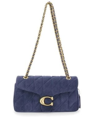 COACH Umhängetasche Mit Kettenhenkeln - Blau