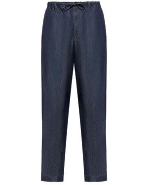 Dries Van Noten Straight Jeans - Azul