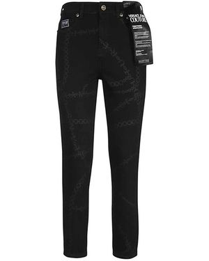 Versace Jeans Couture Slim Fit Jeans - Black