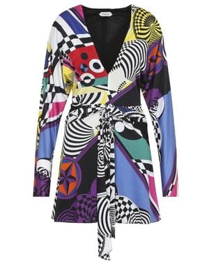Versace Short Dresses - Blu
