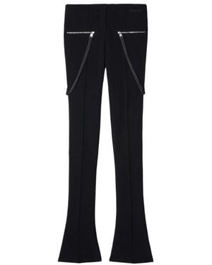 Off-White c/o Virgil Abloh Wide Trousers - Blue