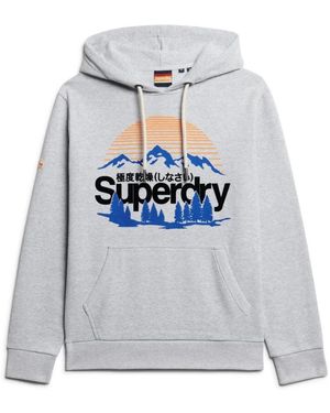 Superdry Hoodies - Grey