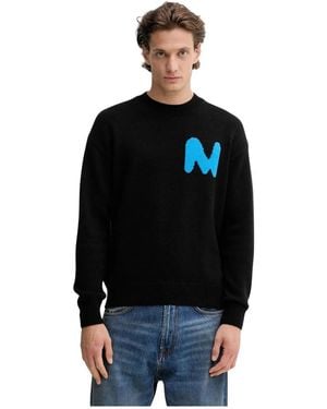 MSGM Round-Neck Knitwear - Negro
