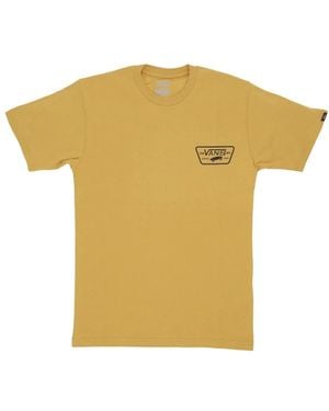Vans Full Patch Back Tee - Geel