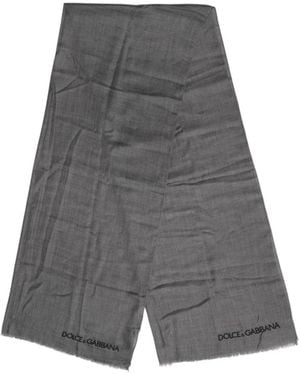 Dolce & Gabbana Winter Scarves - Grey