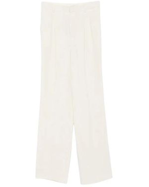 Petar Petrov Wide Trousers - Blanc